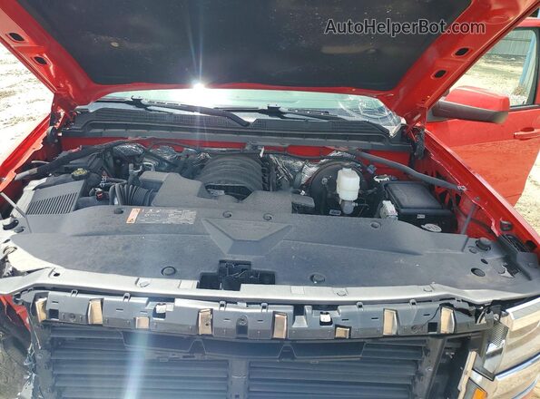 1GCRCREC2JZ124113 2018 CHEVROLET SILVERADO Red Սալոնի հետևի տեսք