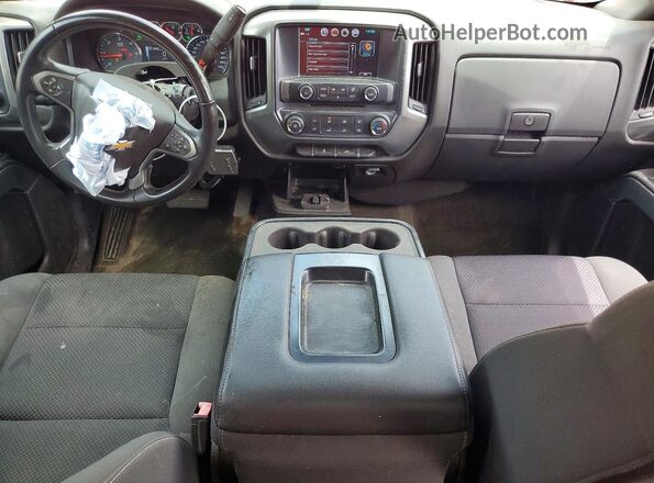 1GCRCREC2JZ124113 2018 CHEVROLET SILVERADO Red Առջևի վահանակի տեսք
