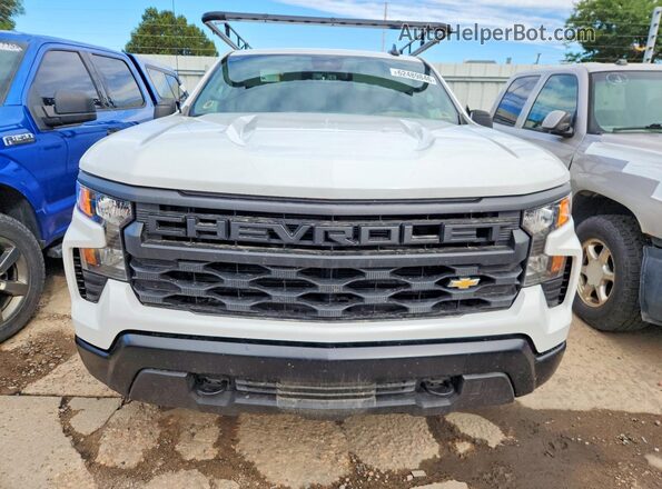 1GCRDAED1RZ395733 2024 CHEVROLET SILVERADO White Vista frontal