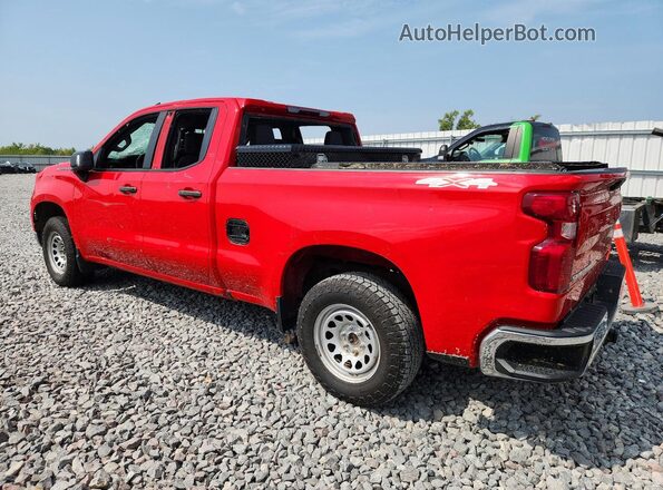 1GCRDAEK9PZ111485 2023 CHEVROLET SILVERADO Red უკანა მარცხენა