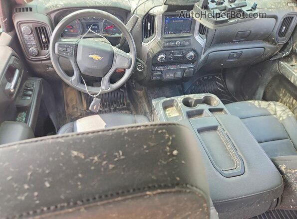 1GCRDAEK9PZ111485 2023 CHEVROLET SILVERADO Red წინა პანელის ხედი