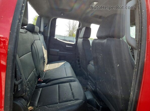 1GCRDAEK9PZ111485 2023 CHEVROLET SILVERADO Red უკანა სავარძლების ხედი