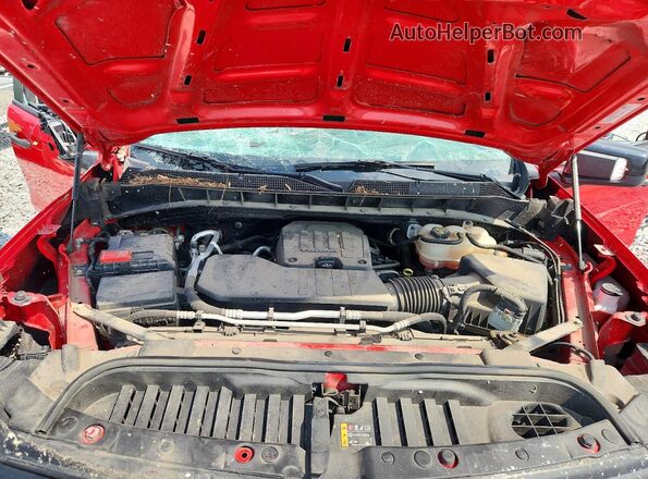 1GCRDAEK9PZ111485 2023 CHEVROLET SILVERADO Red უკანა სალონის ხედი