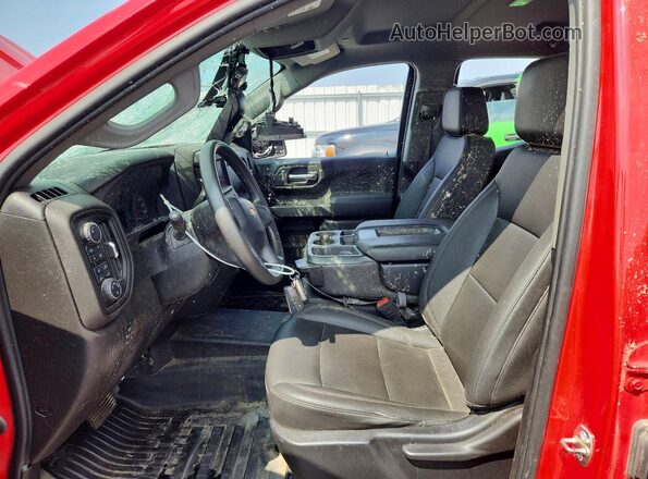 1GCRDAEK9PZ111485 2023 CHEVROLET SILVERADO Red წინა სალონის ხედი