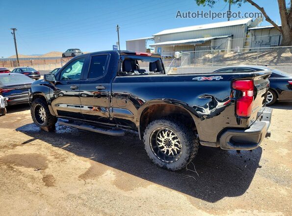 1GCRKAED8SZ244464 2025 CHEVROLET SILVERADO Black Trasero izquierdo