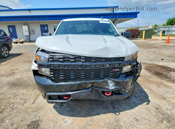 1GCRYCEF2KZ245282 2019 CHEVROLET 1500 White Widok z przodu