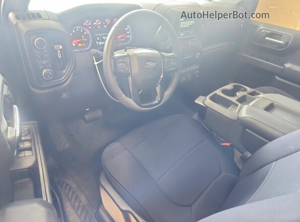 1GCRYCEF3KZ342586 2019 CHEVROLET SILVERADO Black Вид панелі приладів