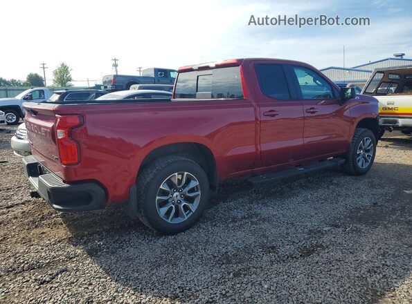 1GCRYEED7NZ183778 2022 CHEVROLET SILVERADO Red Задня права чверть