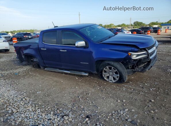 1GCSCEA8G1176522 2016 CHEVROLET COLORADO Синий Передняя правая четверть