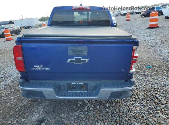 1GCSCEA8G1176522 2016 CHEVROLET COLORADO Синий Вид сзади