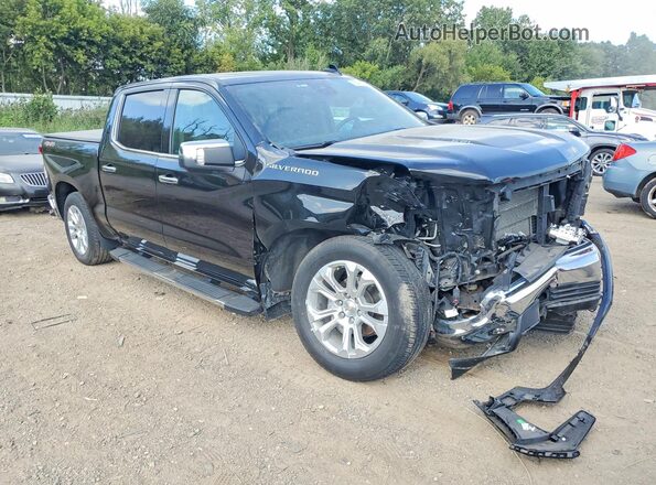 1GCUDGEL8RZ280714 2024 CHEVROLET SILVERADO Black Front right