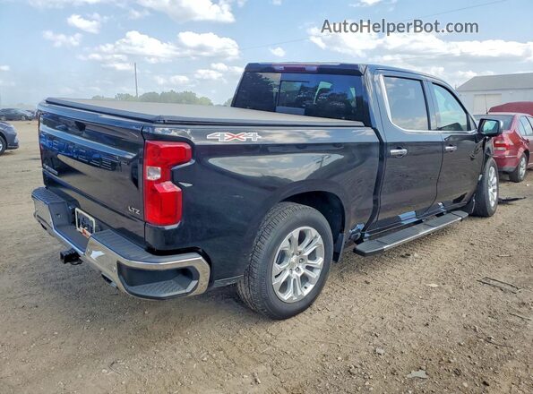 1GCUDGEL8RZ280714 2024 CHEVROLET SILVERADO Black Rear right