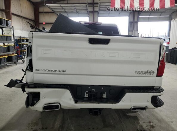 1GCUDJEL2PZ217487 2023 CHEVROLET SILVERADO White უკანა ხედი