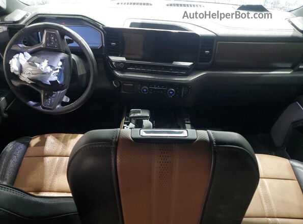 1GCUDJEL2PZ217487 2023 CHEVROLET SILVERADO White წინა პანელის ხედი