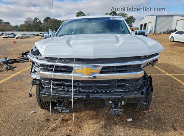 1GCUKDED1SZ293081 2025 CHEVROLET SILVERADO White Widok z przodu