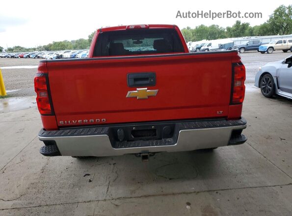 1GCUKREC1GF130301 2016 CHEVROLET SILVERADO Red უკანა ხედი