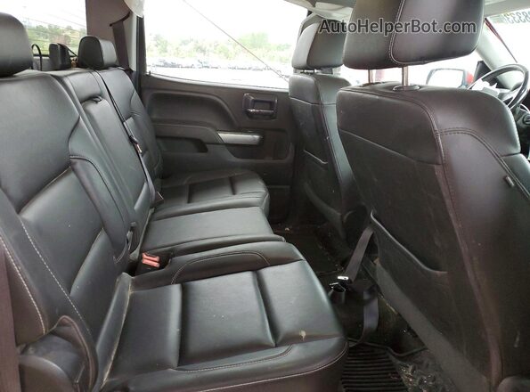 1GCUKREC1GF130301 2016 CHEVROLET SILVERADO Red უკანა სავარძლების ხედი