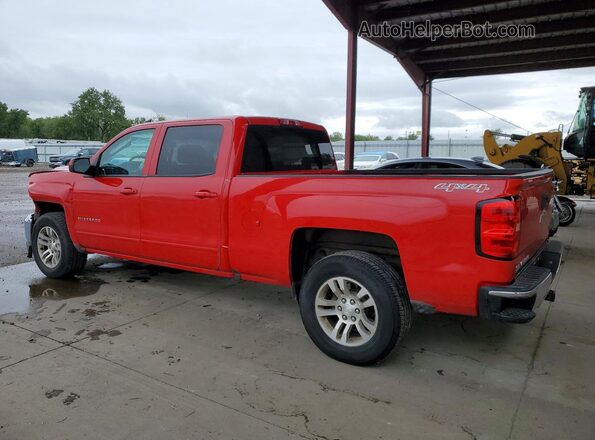 1GCUKREC1GF130301 2016 CHEVROLET SILVERADO Red უკანა მარცხენა