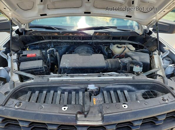 1GCUYAED2NZ222716 2022 CHEVROLET SILVERADO White უკანა სალონის ხედი