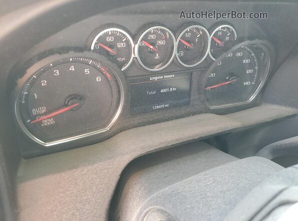 1GCUYDED3MZ116520 2021 CHEVROLET SILVERADO Gray Instrument cluster view