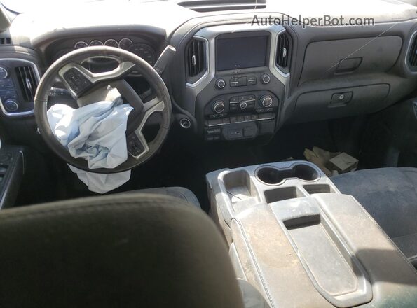 1GCUYDED3MZ116520 2021 CHEVROLET SILVERADO Gray Dashboard view