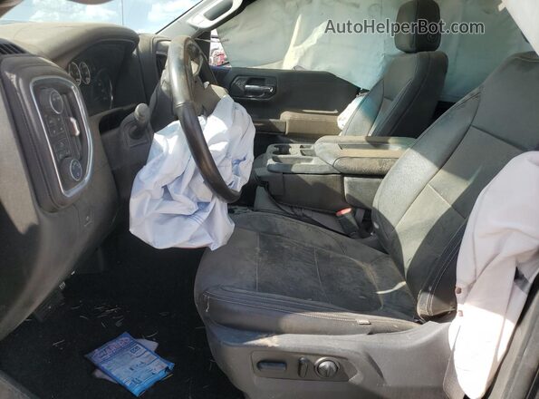 1GCUYDED3MZ116520 2021 CHEVROLET SILVERADO Gray Front interior view