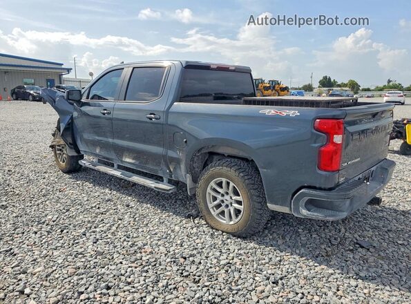 1GCUYEED4KZ249788 2019 CHEVROLET SILVERADO Синий Задняя левая четверть