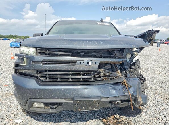 1GCUYEED4KZ249788 2019 CHEVROLET SILVERADO Синий Вид спереди