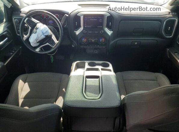 1GCUYEED4KZ249788 2019 CHEVROLET SILVERADO Синий Вид панели приборов