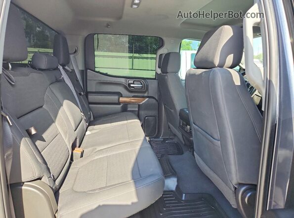 1GCUYEED7MZ400366 2021 CHEVROLET SILVERADO Blue Հետևի նստատեղերի տեսք