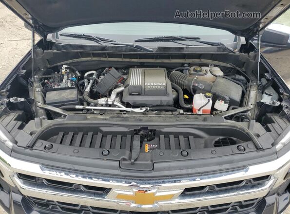1GCVACE81RZ297663 2024 CHEVROLET SILVERADO Black უკანა სალონის ხედი