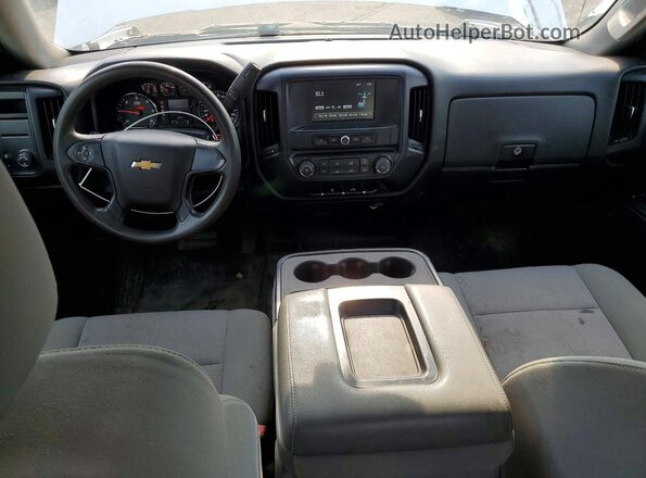 1GCVKNEC0HZ251284 2017 CHEVROLET SILVERADO White წინა პანელის ხედი