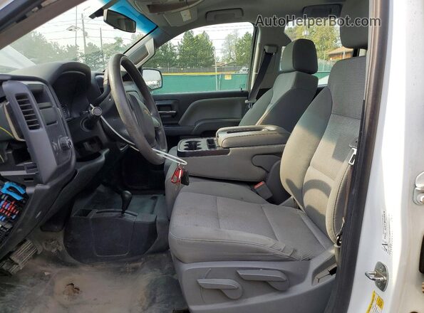 1GCVKNEC0HZ251284 2017 CHEVROLET SILVERADO White წინა სალონის ხედი