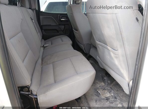 1GCVKNEH0GZ314359 2016 CHEVROLET SILVERADO White Widok naklejki z numerem VIN