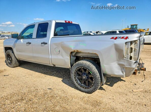 1GCVKPEC5JZ118344 2018 CHEVROLET SILVERADO Silver Rear left
