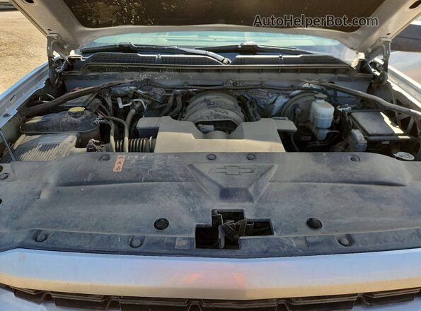 1GCVKPEC5JZ118344 2018 CHEVROLET SILVERADO Silver Rear interior view