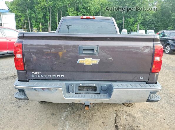 1GCVKREC0GZ167522 2016 CHEVROLET SILVERADO Коричневый Вид сзади