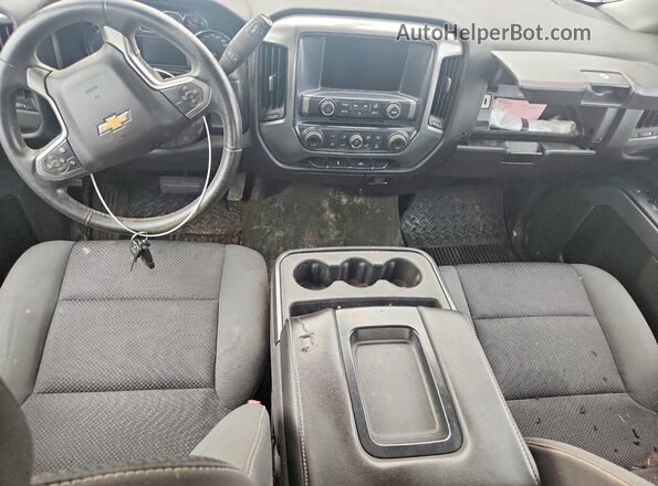 1GCVKREC0GZ185552 2016 CHEVROLET SILVERADO Белый Вид панели приборов