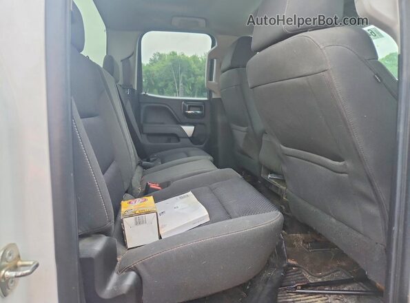 1GCVKREC0GZ185552 2016 CHEVROLET SILVERADO Белый Вид задних сидений