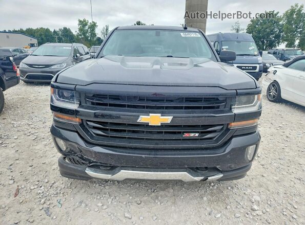 1GCVKREC2JZ108320 2018 CHEVROLET SILVERADO Black Вид спереду