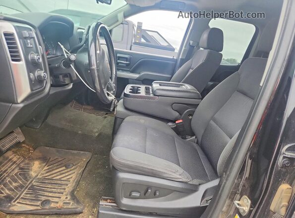 1GCVKREC2JZ108320 2018 CHEVROLET SILVERADO Black Вид салону спереду