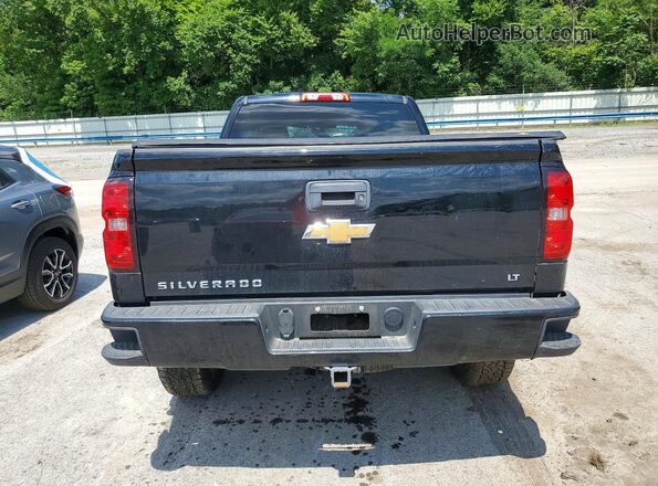 1GCVKREC3GZ208094 2016 CHEVROLET SILVERADO Black უკანა ხედი