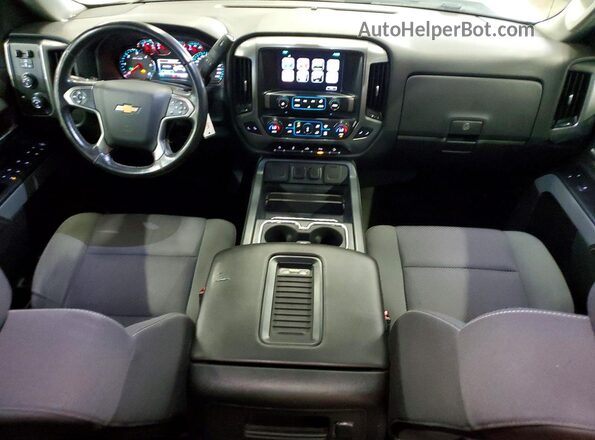 1GCVKREC5GZ111463 2016 CHEVROLET SILVERADO White Widok deski rozdzielczej