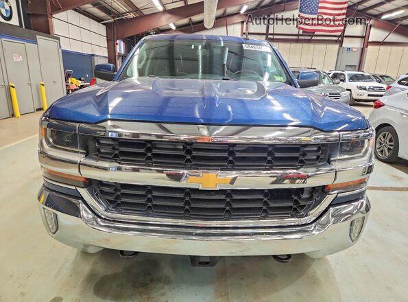 1GCVKREC5GZ341715 2016 CHEVROLET SILVERADO Blue Դիմացի տեսք