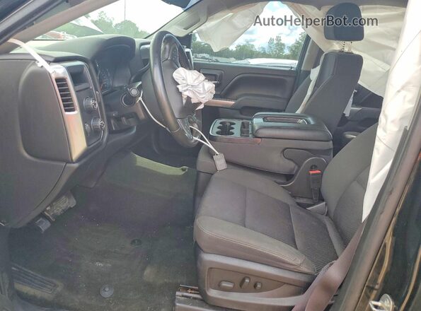 1GCVKREC6GZ215184 2016 CHEVROLET SILVERADO Black წინა სალონის ხედი