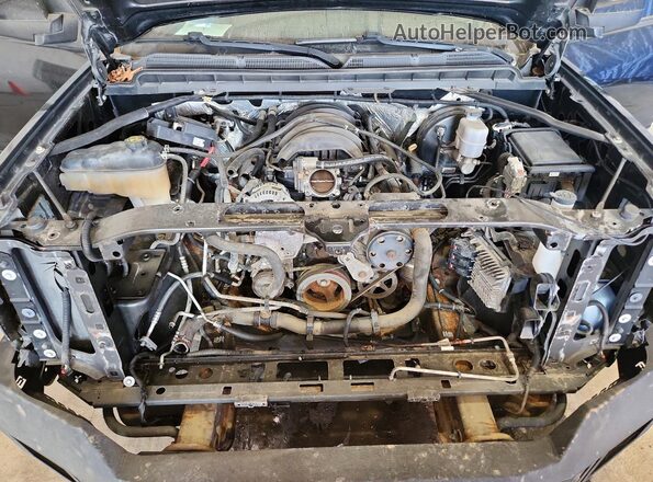 1GCVKREC7GZ355261 2016 CHEVROLET SILVERADO Black Widok wnętrza z tyłu