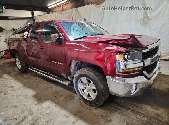 1GCVKREC7HZ117508 2017 CHEVROLET SILVERADO Burgundy წინა მარჯვენა