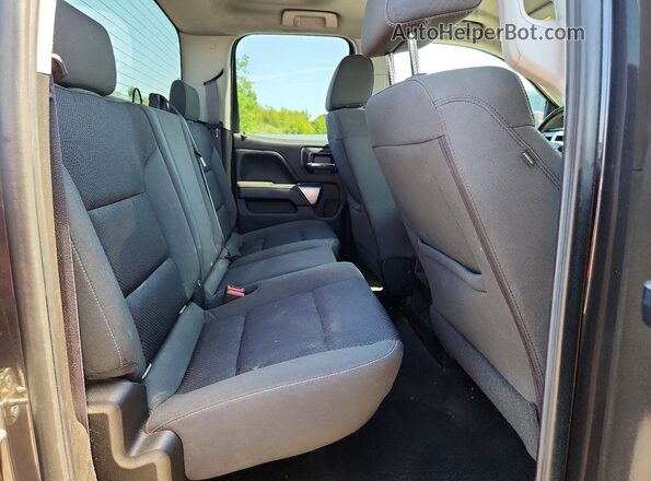 1GCVKREC8GZ203926 2016 CHEVROLET SILVERADO Gray Vista de los asientos traseros