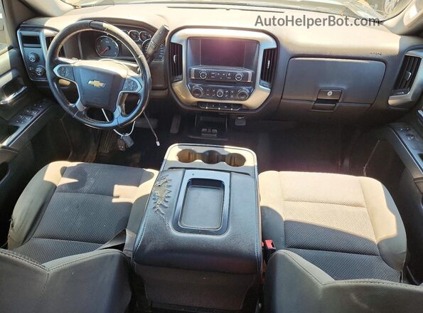 1GCVKREC8GZ203926 2016 CHEVROLET SILVERADO Gray Vista del salpicadero