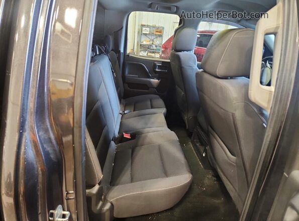 1GCVKREC8GZ365300 2016 CHEVROLET SILVERADO Charcoal Вид задніх сидінь